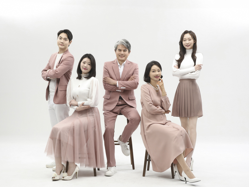 3대 가족 촬영 예시